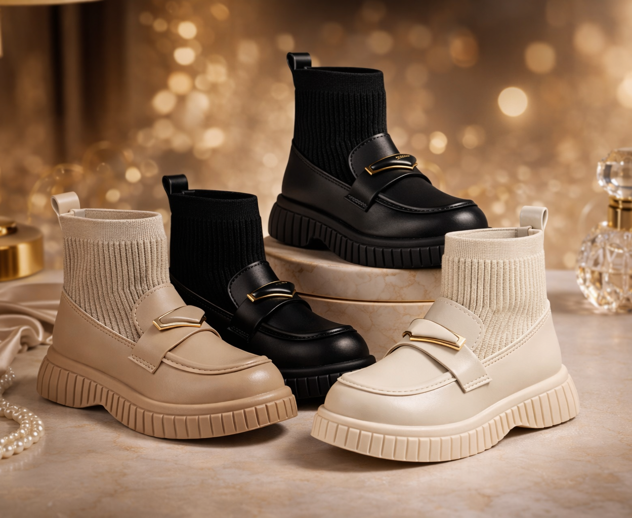 Mocassin Boot Fille – Qualité Supérieure COOO